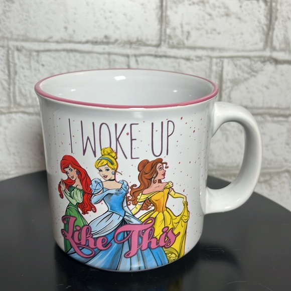 Disney Princesses I woke up like this coffee tea mug - Picture 2 of 5
